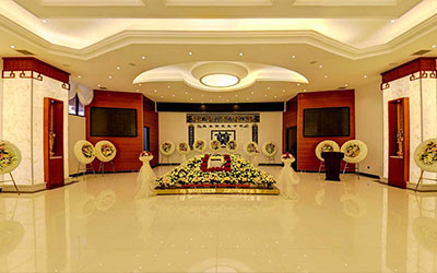 昆明青龙园实景拍摄——吊唁大厅