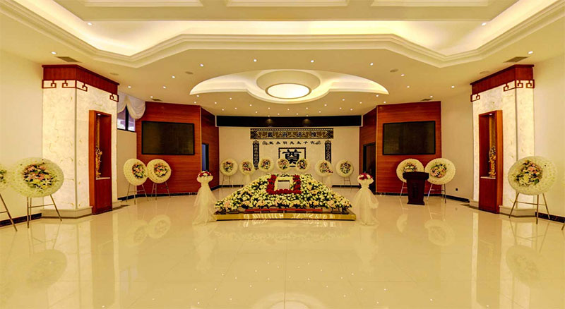 昆明青龙园实景拍摄——吊唁大厅