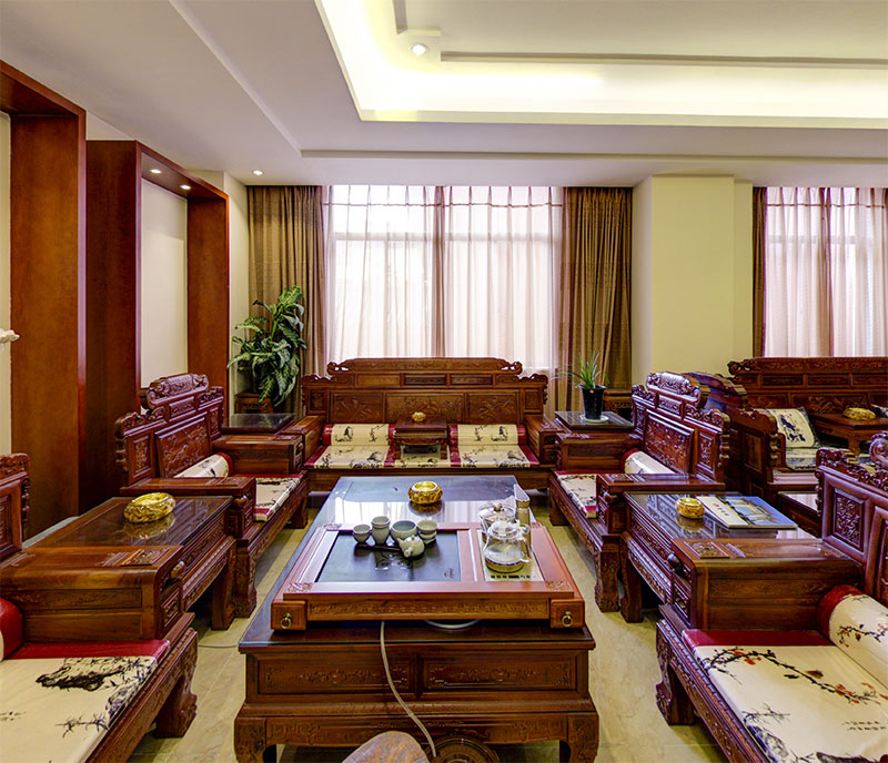 昆明青龙园实景拍摄——东阁VIP接待室