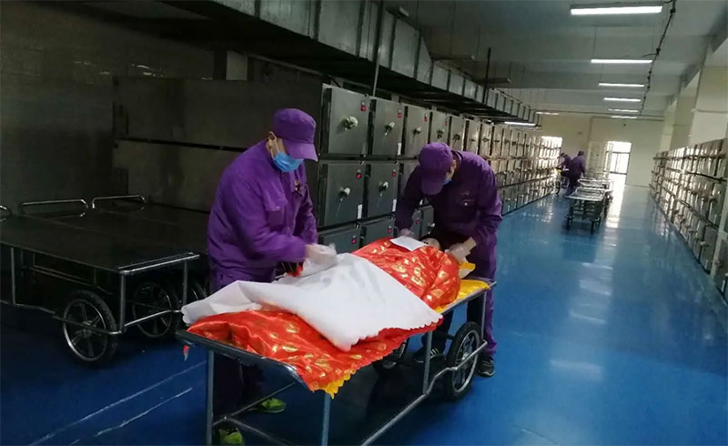 我们是无悔的殡葬工