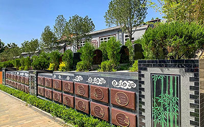壁葬墓地节省开支，解决安葬问题