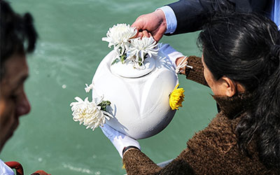 枕波长眠 回归自然 海葬成“身后事”新选择