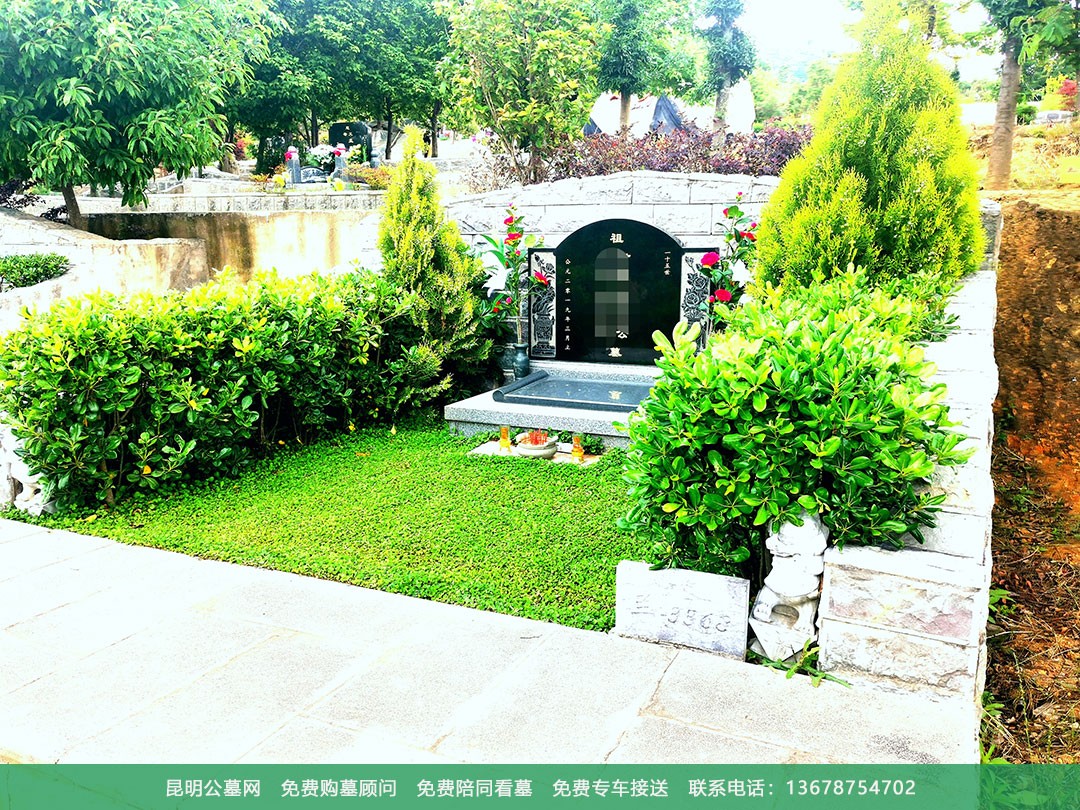 昆明青龙园公墓环境展示