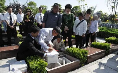 骨灰落葬与墓地的相关事项