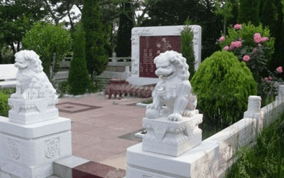 墓地常见问题之关于墓地石狮子地相