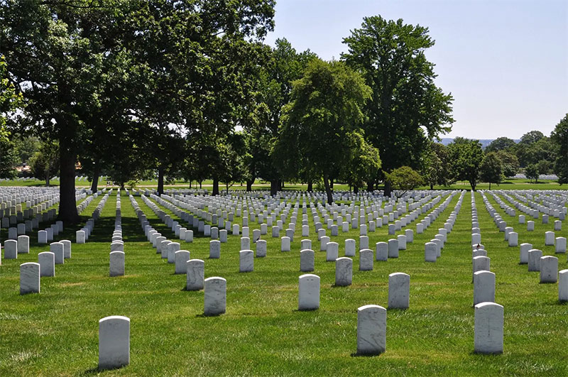 墓地本身给人的感受更多来自景观的状况
