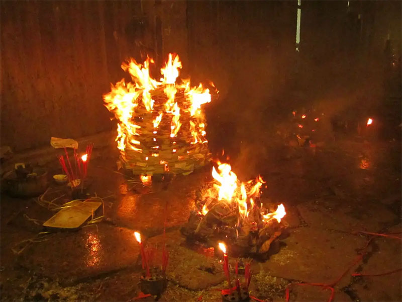 烧纸的各种说法