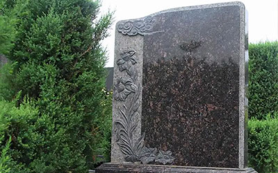 传统墓碑碑文书写格式