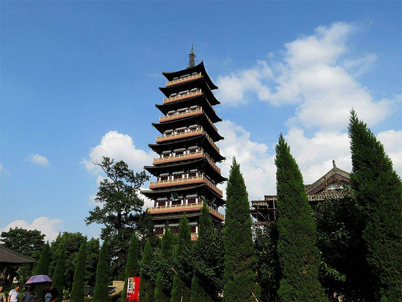 灵塔——收藏活佛、上师法体或骨灰的佛塔