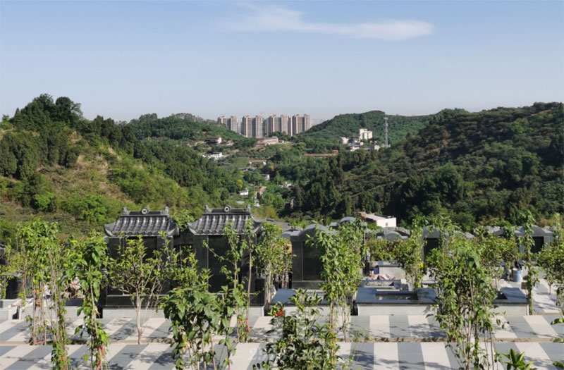 这样的阴宅墓地风水后人出老寿星
