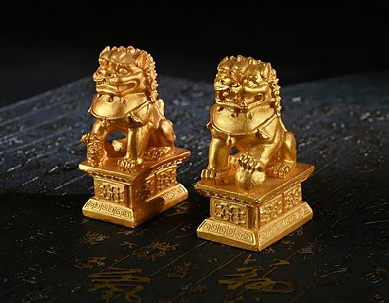 殡葬用品石狮子的作用与价格介绍