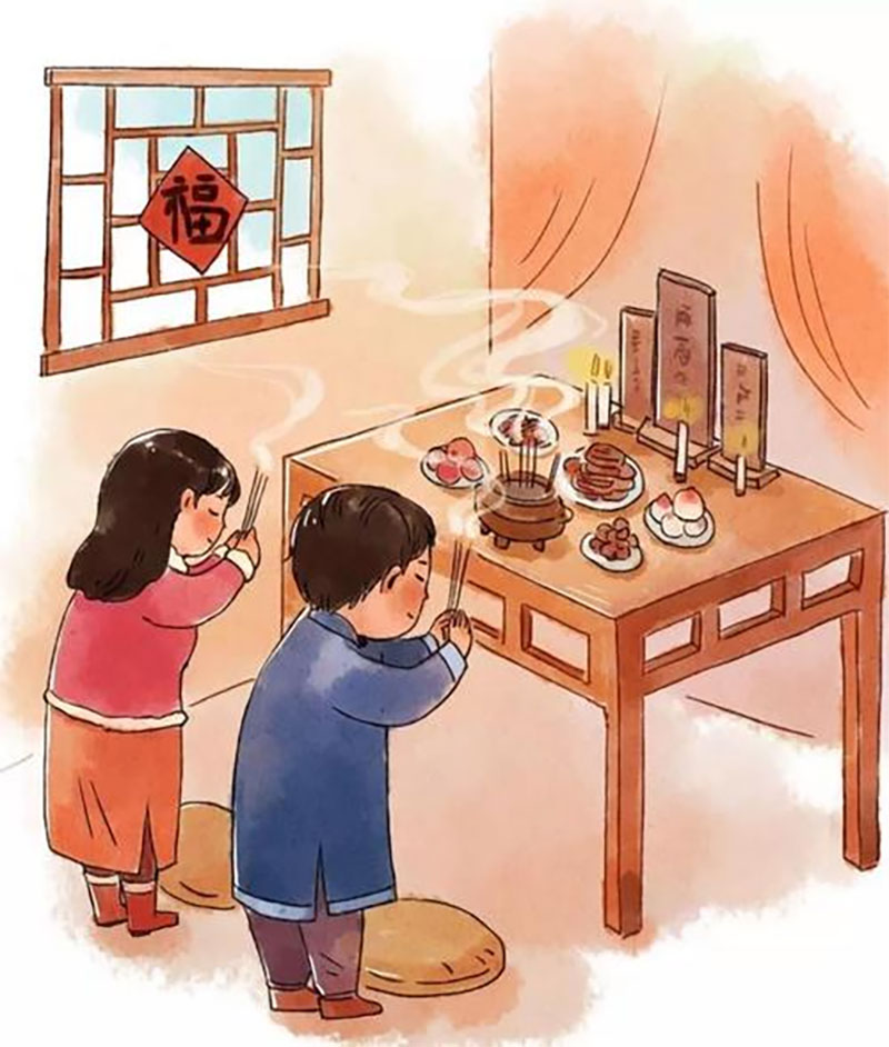 过年祭祀的具体流程
