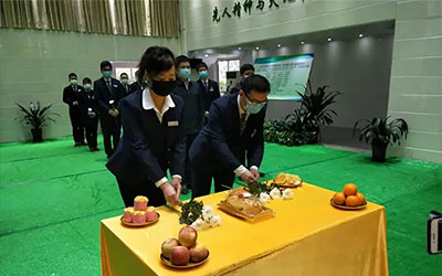 殡葬服务一条龙流程上是否有参考？