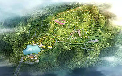 昆明青龙园鸟瞰图