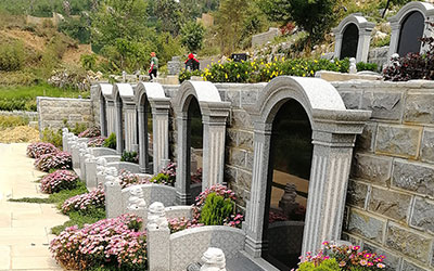 宜良草甸陵园,昆明青龙园墓地墓型展示