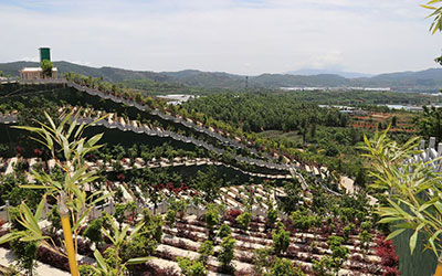 昆明青龙园公墓风景环境展示(高清美图)