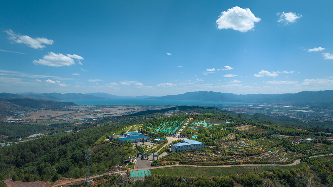 昆明抚仙湖人文纪念园全景展示【高清图】