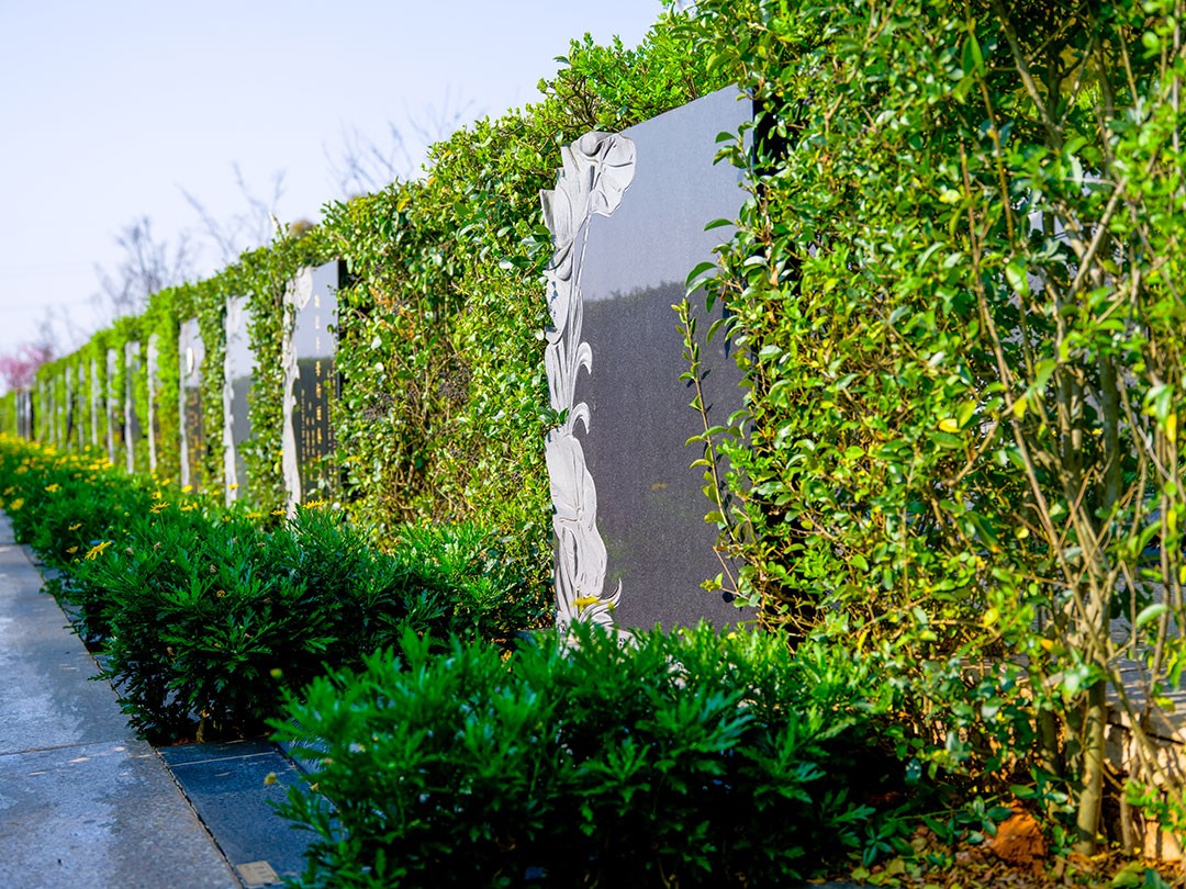 昆明抚仙湖人文纪念园墓碑墓型实拍