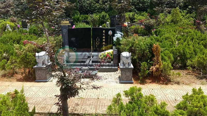 昆明宝象山公墓墓碑展示1